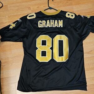 New Orleans Saints Black and Gold Jersey